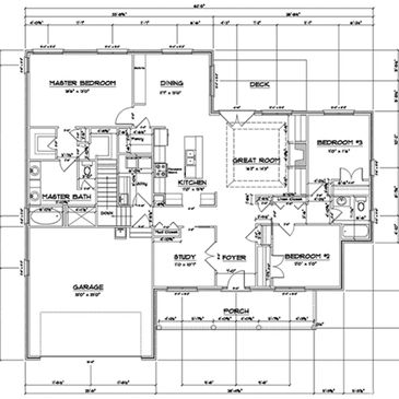 building construction blueprint