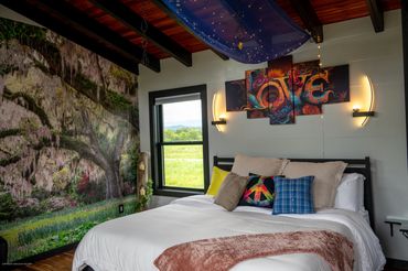 Bedroom from Forrest & Jenny Treehouse.