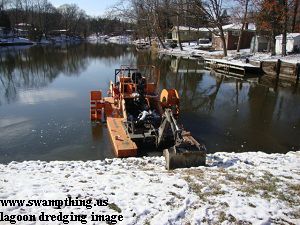 Limited access dredging www.swampthing.us