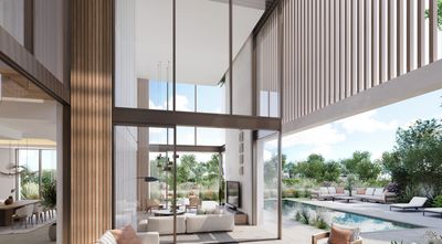 Depiction of mansions at The Acres Luxury collection villas in Acres Phase 2