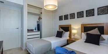 Twin rooms fully furnished