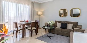 Lounge and dining room table