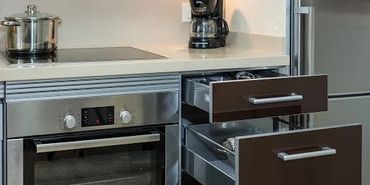 Modern kitchen units