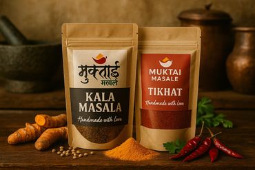 Food Packaging Spices Homemade Quality assured