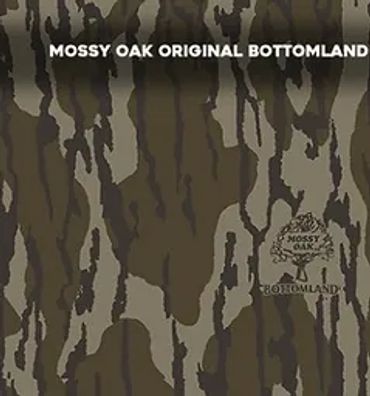 Mossy Oak original bottomlands pattern for camo dipping and gun dipping