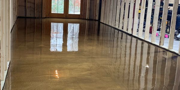 Metallic epoxy floor installers nh