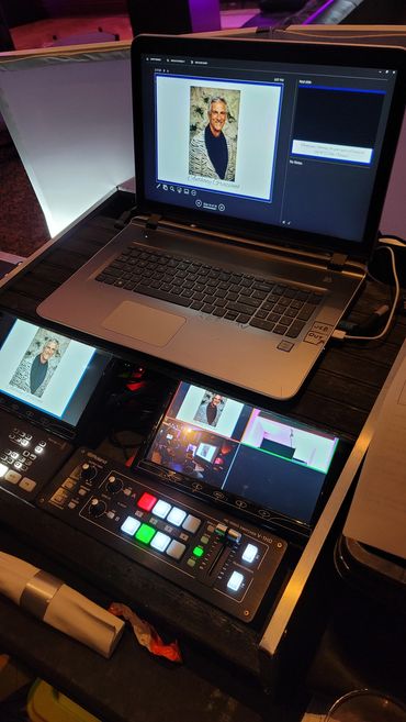 Livestream New Orleans wedding ceremony Calfee Productions