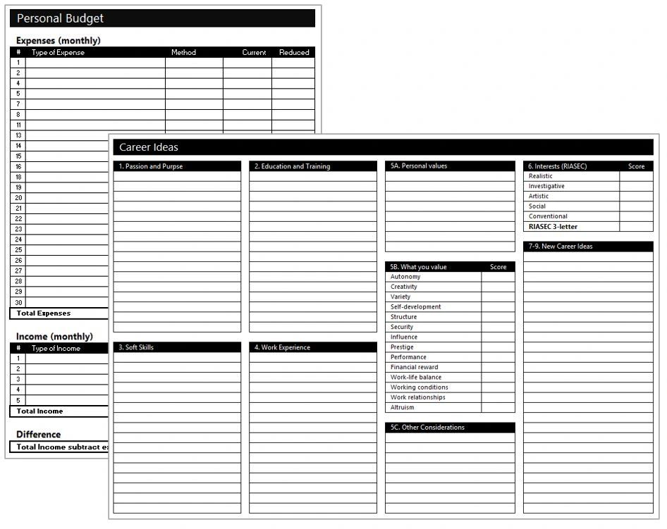 These are picture of templates which are used in the book and free to download