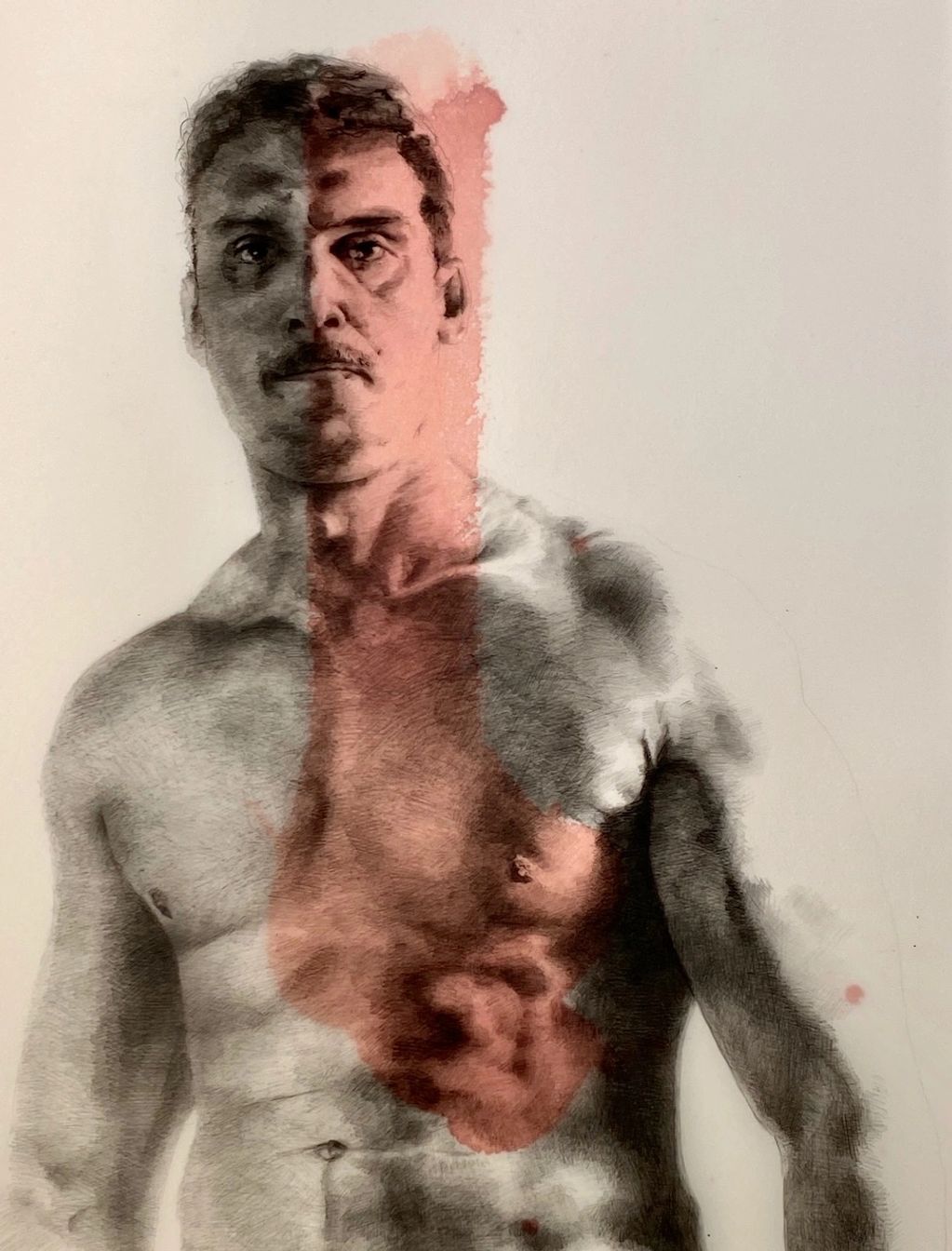 Tensions Breath
by Michael Armstrong (2020)
Graphite and watercolour on paper