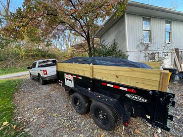 Trailer Rental, Dump Trailer, Construction Debris, Bulk Trash Removal, Junk Removal, Hauling MD