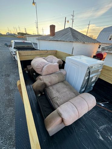 Recliner, Washing Machine, Scrap metal, Junk Removal, Trash, Trailer Rental, Hauling Union Bridge
