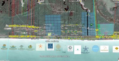 Playa Mundo maya satelital imagen by Google Earth