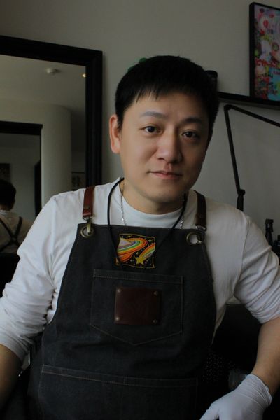 Portrait of Edi,Professional piercert at Linden Art in Burwood