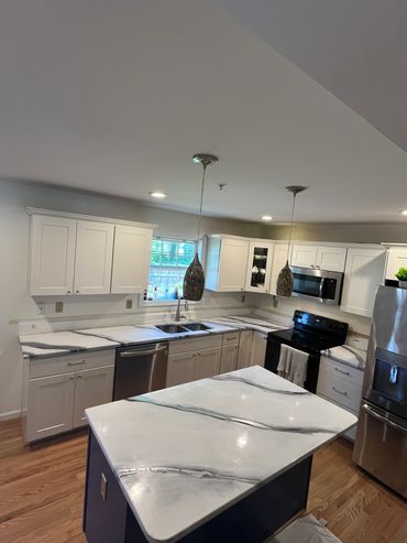 Custom epoxy countertops