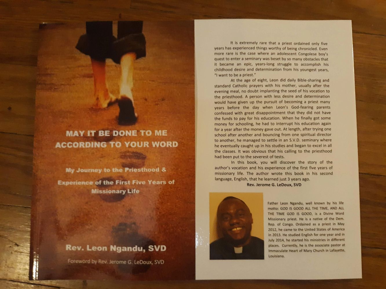 Fr. Leon Ngandu's book