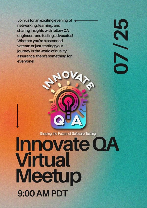 Ai and testing conference and meetup, 2025 QA Leadership conference