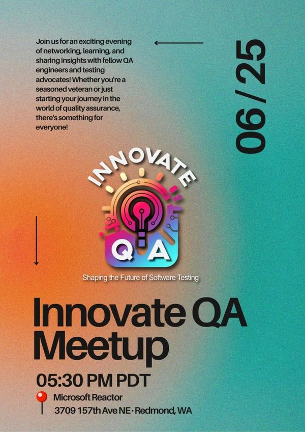 Ai and testing conference and meetup, 2025 QA Leadership conference