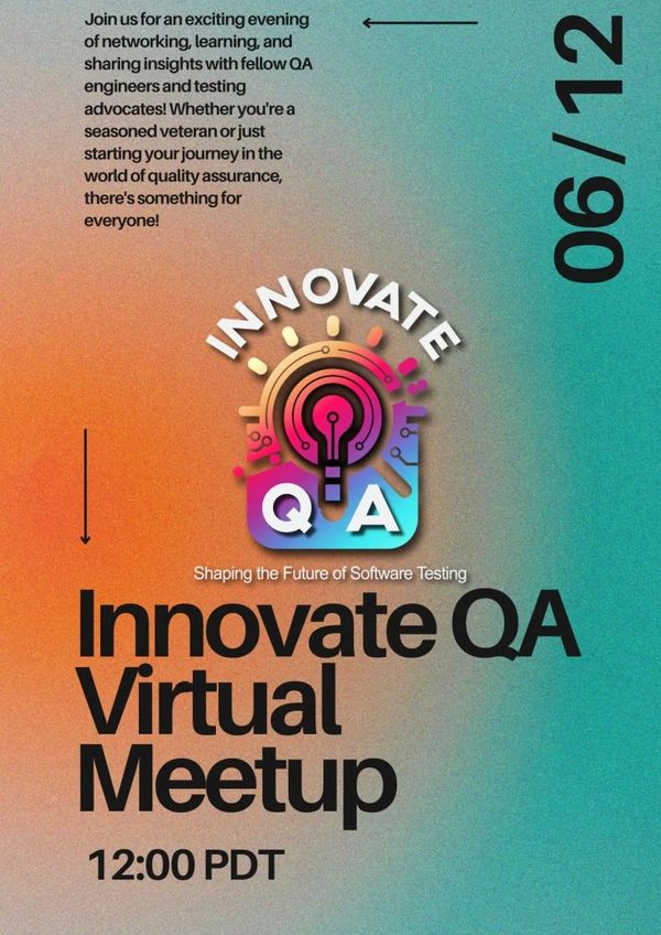 Ai and testing conference and meetup, 2025 QA Leadership conference