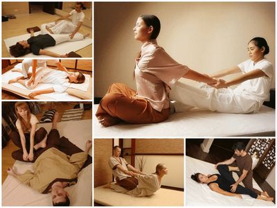 Examples of Thai massage