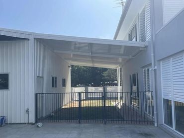 Mackay carport patio deck roof Insulated panel
