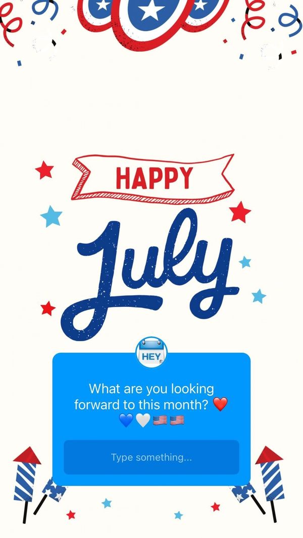 fourth of july graphic