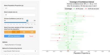 Screenshot of Explore Coverage web app.