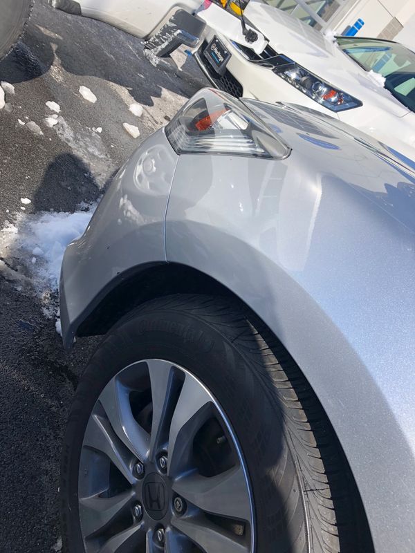 PDR paintless dent repair car vehcile dent fix before and after
