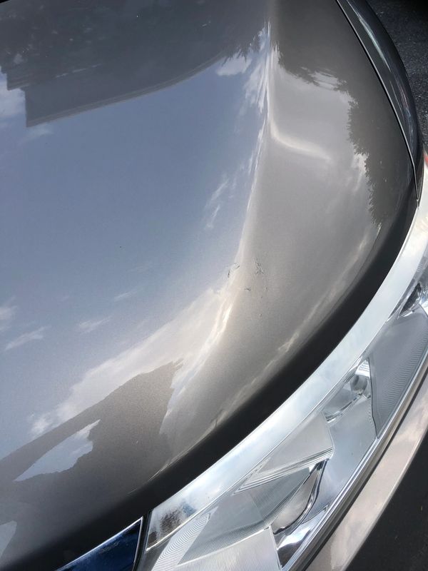 PDR paintless dent repair car vehcile dent fix before and after