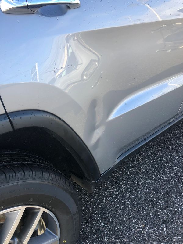 PDR paintless dent repair car vehcile dent fix before and after