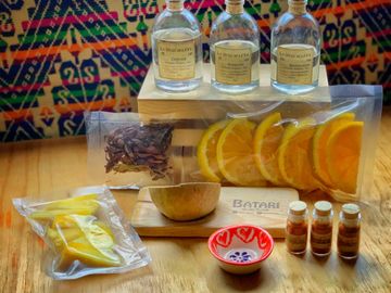 Kit de mezcal silvestre artesanal para degustar jicara sale de gusano