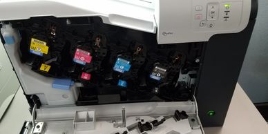 HP color laserjet printer