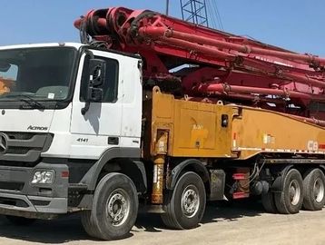Mercedes Bens model 2020 Euro 5 with SANY 62m concrete pump model 2020 - working hours 1192 H, Milea