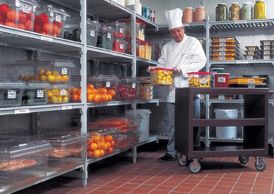 Storage Shelving & Transport Cart