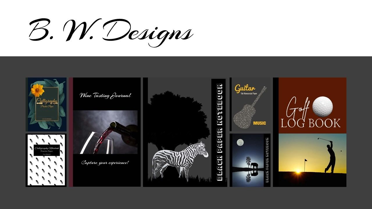 B. W. Designs Low-Content Books
