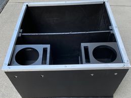 Mapbox with cupholders for a medic unit