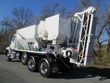 Concrete mixing truck