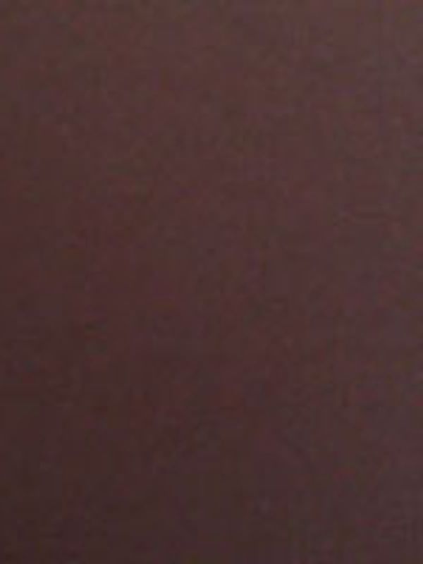 A chocolate brown fabric swatch.