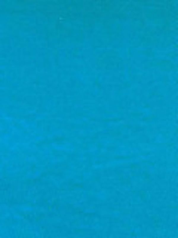 A turquoise fabric swatch.