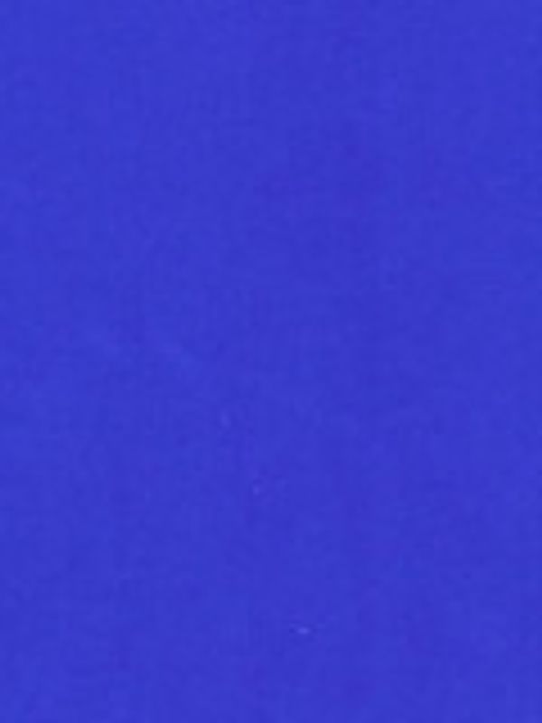 A bright royal blue fabric swatch.