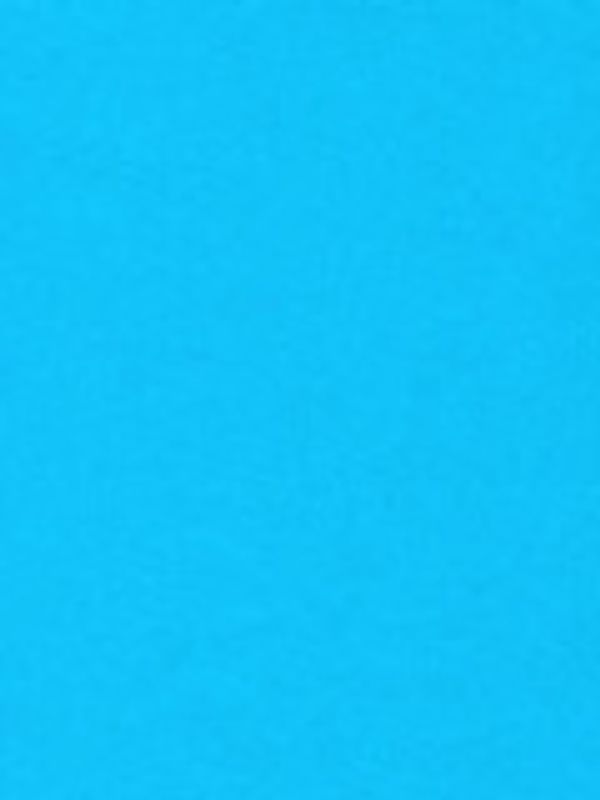 A light, bright turquoise fabric swatch.