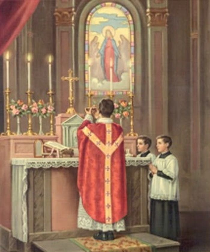 The life of the world-the daily Traditional Latin Mass-the sacrifice renewed until the end of time.
