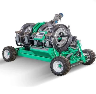 Our rolling 8-24" Butt Fusion Machine also with the available PE Weldbank datalogger package.