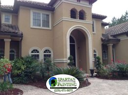 Residential Exterior painting in Cape Coral, north Fort Myers, Fort Myers, Lehigh, and Pine Island.