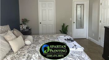 Residential interior painting in Cape Coral, north Fort Myers, Fort Myers, Lehigh, and Pine Island