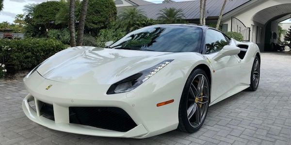 Paint correction done to this beautiful Ferrari