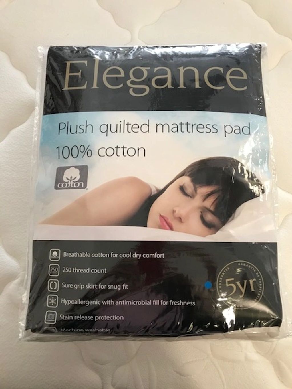 Elegance Plush Quilter Mattress Pad