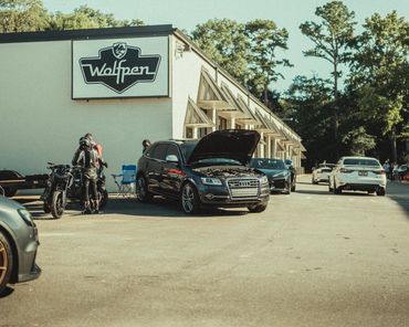 Audi club visits Wolfpen Euro auto repair in Roswell Georgia for Sundays at Wolfpen