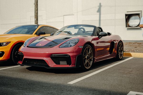 Porsche 718 GT4 RS Spyder at Wolfpen in Roswell, Georgia for Wolfpen Wednesday