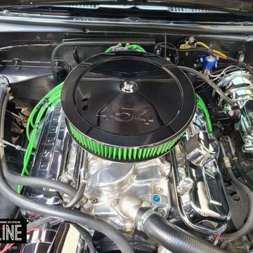 Chevy Camaro Engine Bay Detail