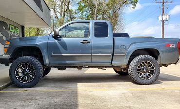 chevy colorado. truck lift kits. suspension. tires and wheels. truck accessories.